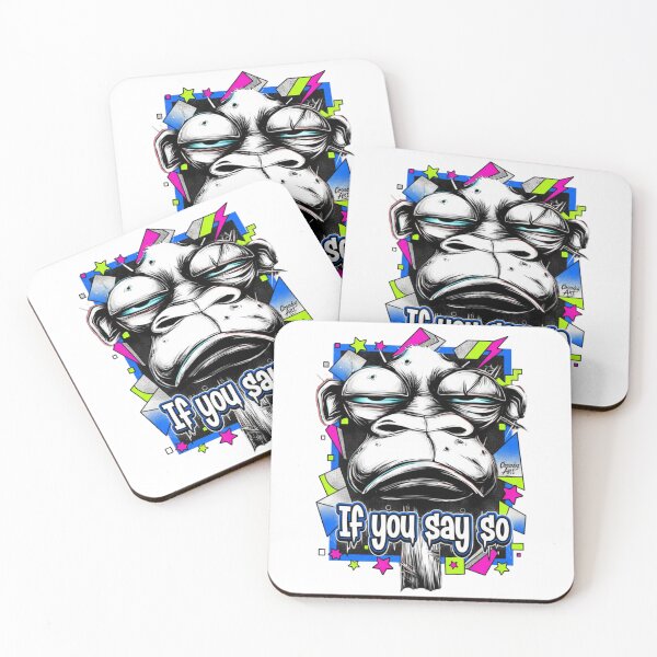Item preview, If You Say So – Sarcastic 90s Cartoon Expression designed and sold by Closeddog.