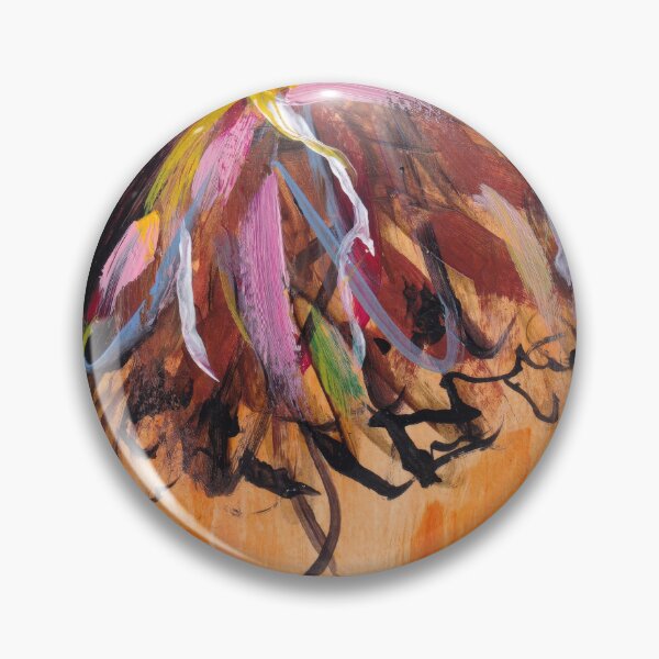 Item preview, Dancing Flower - Orange  designed and sold by mary garrone studio.
