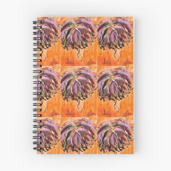 Item preview, Dancing Flower - Orange  designed and sold by mary garrone studio.