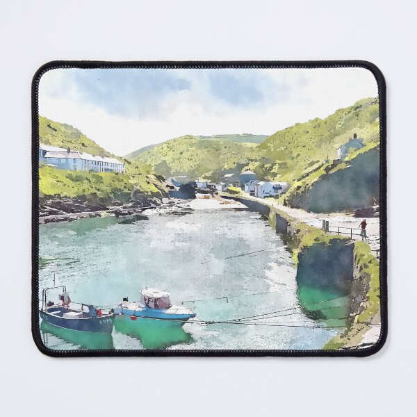 Item preview, Boscastle Harbour, Cornwall designed and sold by Trevor Harvey Art.