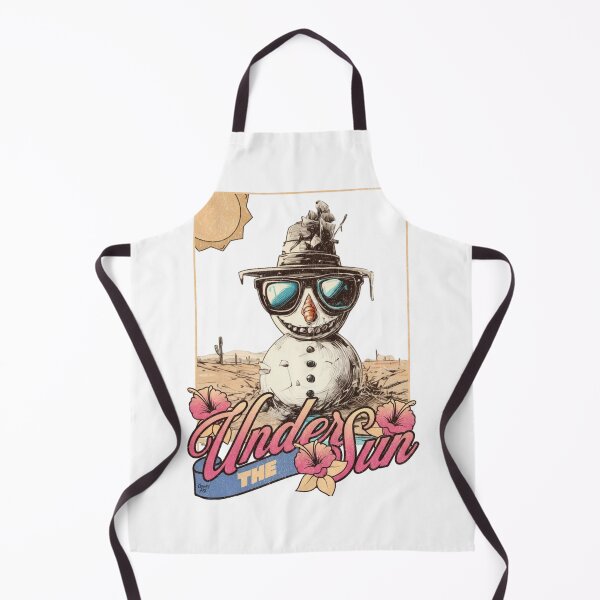 Item preview, Under the Sun – Melting Snowman Desert Design designed and sold by Closeddog.