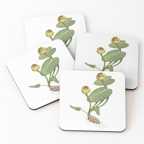 Item preview, Variegated Yellow Pond-Lily designed and sold by JadaFitch.