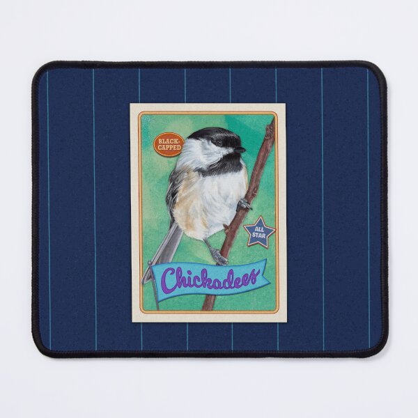 Item preview, Backyard All-Stars Chickadee designed and sold by rorabeenie.