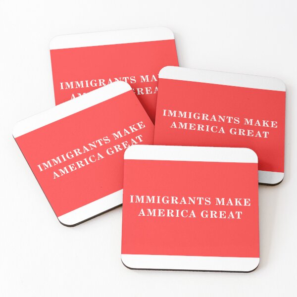 Item preview, IMMIGRANTS MAKE AMERICA GREAT designed and sold by Right While Left.