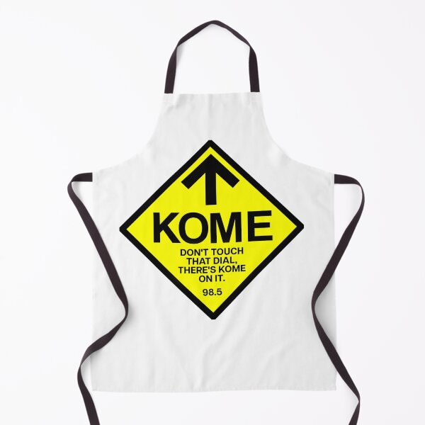 Item preview, KOME - Don't touch that dial, there's KOME on it - Classic KOME Radio San Jose Design designed and sold by PIXEL POP DESIGNS - Beyond the Norm!.