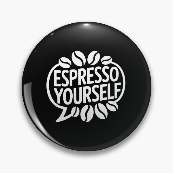 Item preview, Espresso Yourself: Coffee Bean Wordplay Tees & Artistic Fonts designed and sold by Reichcorp.