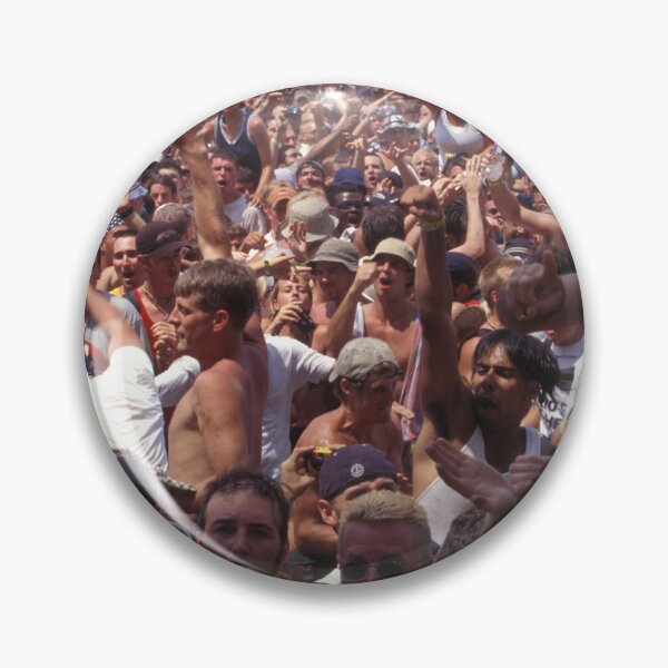 Item preview, Concert Fans Moshing and Body Surfing at Woodstock 99  designed and sold by ConcertImages.