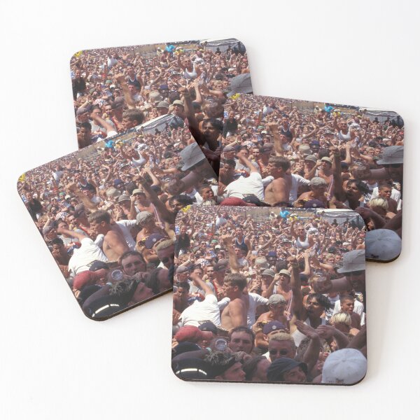 Item preview, Concert Fans Moshing and Body Surfing at Woodstock 99  designed and sold by ConcertImages.