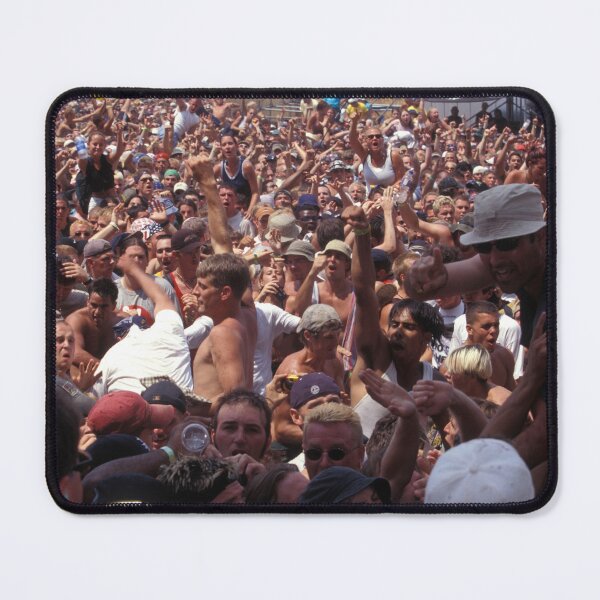 Item preview, Concert Fans Moshing and Body Surfing at Woodstock 99  designed and sold by ConcertImages.