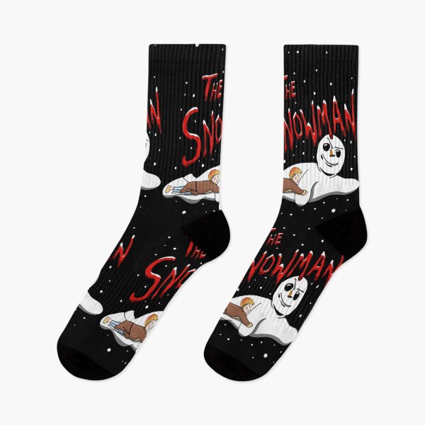 Item preview, The Snowman Jack Frost Horror Christmas Mashup Black designed and sold by Jamie Collins.