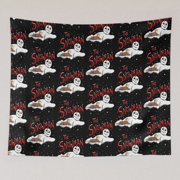 Item preview, The Snowman Jack Frost Horror Christmas Mashup Black designed and sold by Jamie Collins.
