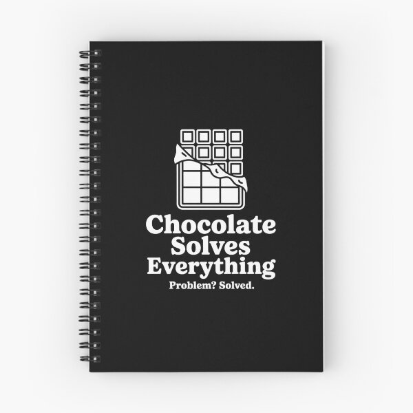 Item preview, Chocolate Solves Everything - Cozy Comfort T-Shirt designed and sold by Reichcorp.
