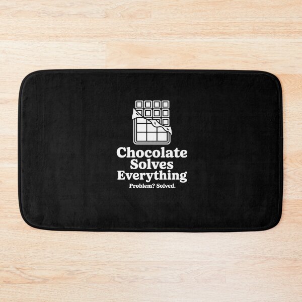 Item preview, Chocolate Solves Everything - Cozy Comfort T-Shirt designed and sold by Reichcorp.