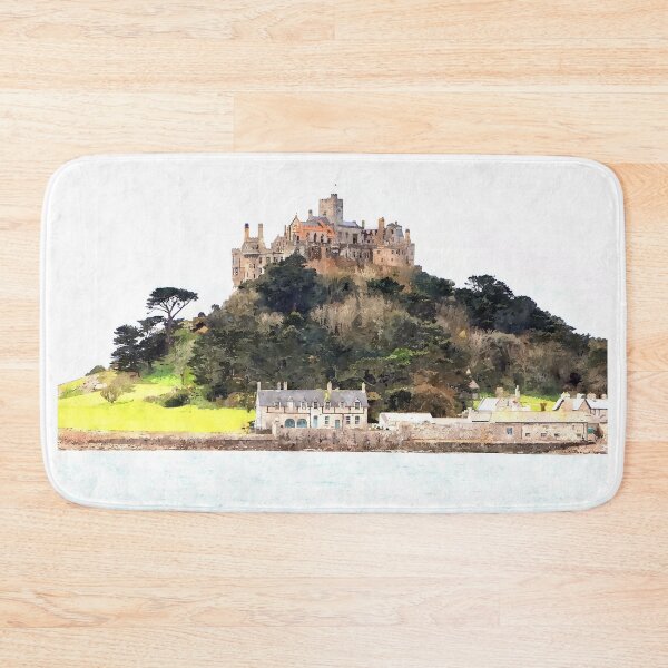 Item preview, St Michael's Mount, Cornwall designed and sold by Trevor Harvey Art.