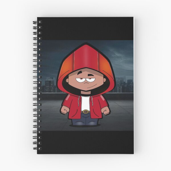 Item preview, Cute boy character in red hoodie designed and sold by Ezeian.
