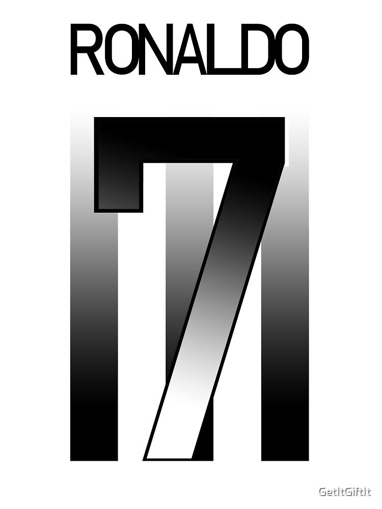 Ronaldo Juventus Football Number 7  Kids T-Shirt for Sale by GetItGiftIt