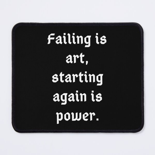 Item preview, The Art of Starting Again Wrt designed and sold by UrbanPrts.