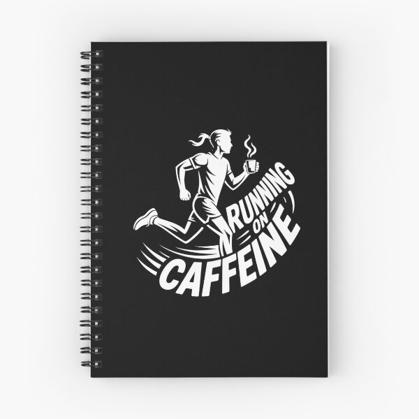 Item preview, Running On Caffeine - Runner & Coffee Cup Design designed and sold by Reichcorp.