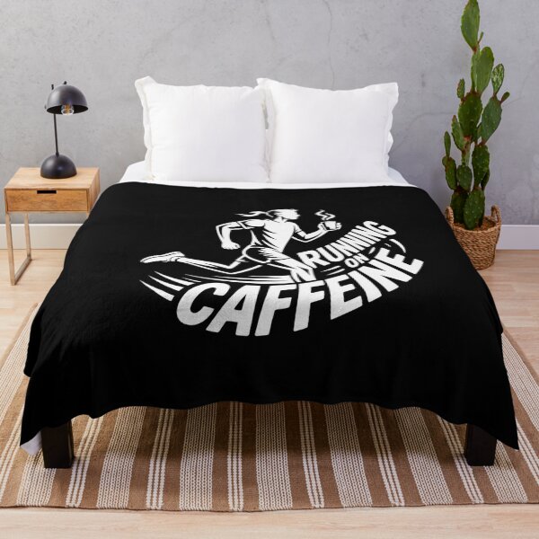 Item preview, Running On Caffeine - Runner & Coffee Cup Design designed and sold by Reichcorp.