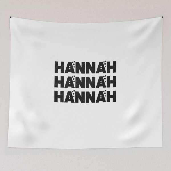Item preview, Hannah Personalized Custom Girl Name designed and sold by Watsonarts.
