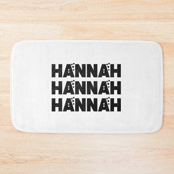 Item preview, Hannah Personalized Custom Girl Name designed and sold by Watsonarts.
