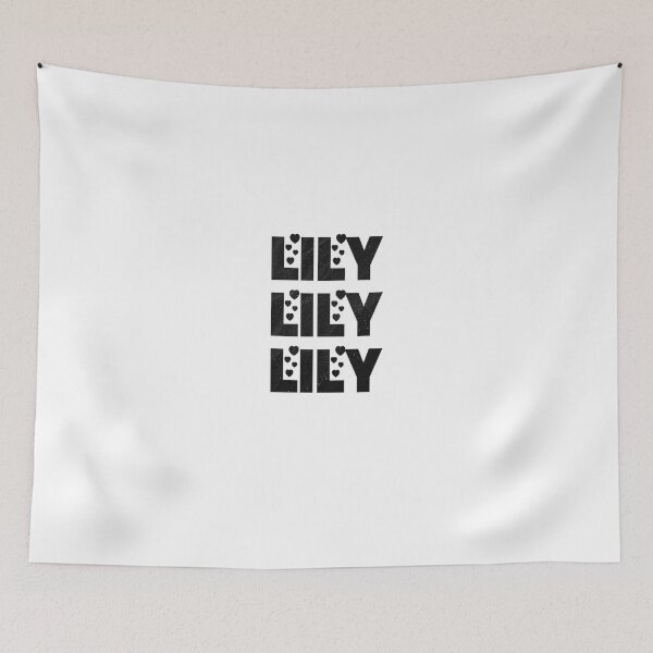 Item preview, Lily Personalized Custom Girl Name designed and sold by Watsonarts.