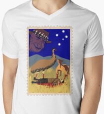 Victim of the Emu war Men's V-Neck T-Shirt
