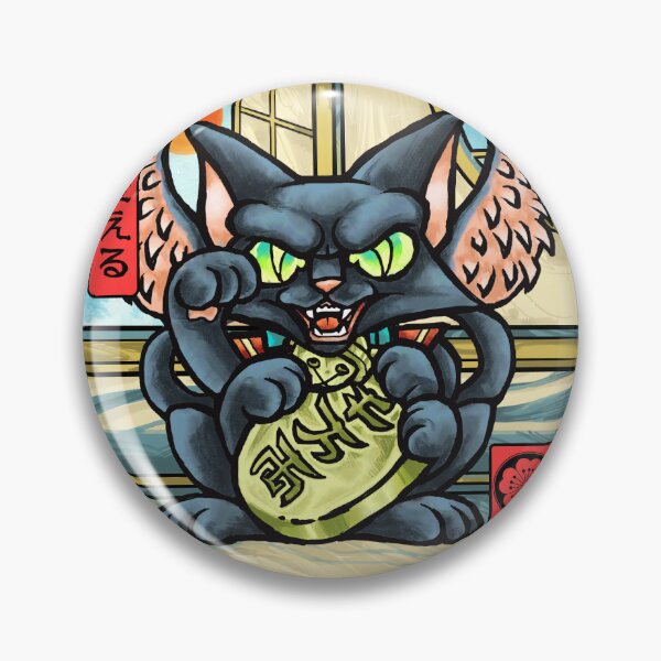 Item preview, Displacer Maneki Neko designed and sold by The Art of Noble Hardesty.