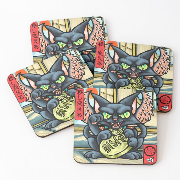 Item preview, Displacer Maneki Neko designed and sold by The Art of Noble Hardesty.