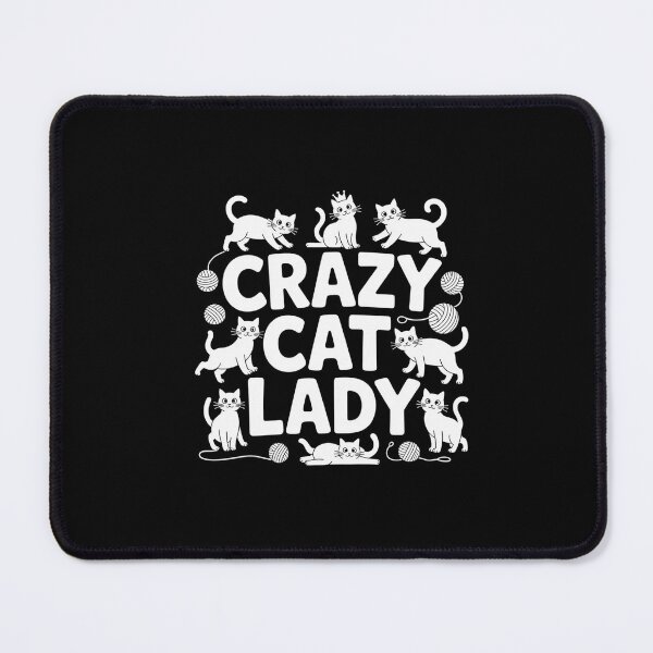 Item preview, Crazy Cat Lady Whimsical T-Shirts | Multiple Cats Fun designed and sold by Reichcorp.
