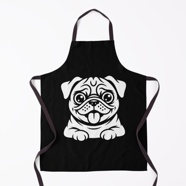 Item preview, Cute Pug Face Cartoon - Funny Pug Life Humor Tees designed and sold by Reichcorp.