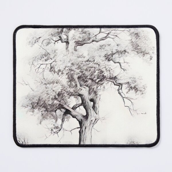 Item preview, Tree Sketch Wall Art, Vintage Tree Sketch, Antique Tree Drawing, Farmhouse Drawing Print, Tree Drawing Printable, Neutral Wall Art designed and sold by SavageVision.