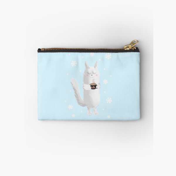 Item preview, white winter cat designed and sold by LiudmylaMaika.