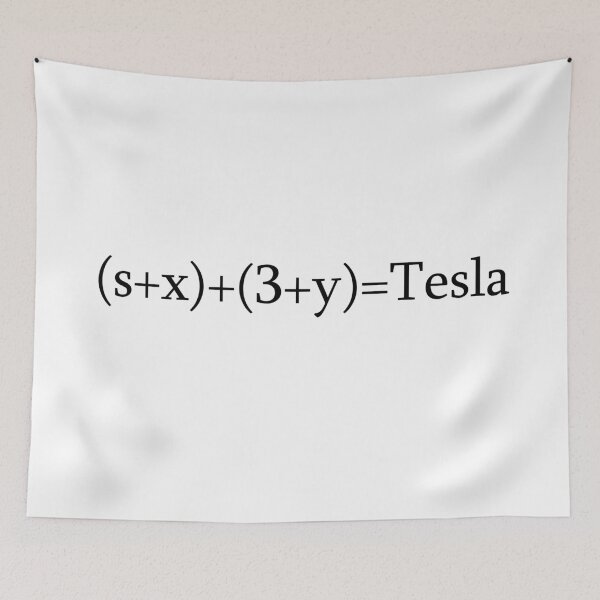 Item preview, Tesla Math designed and sold by Stueber.