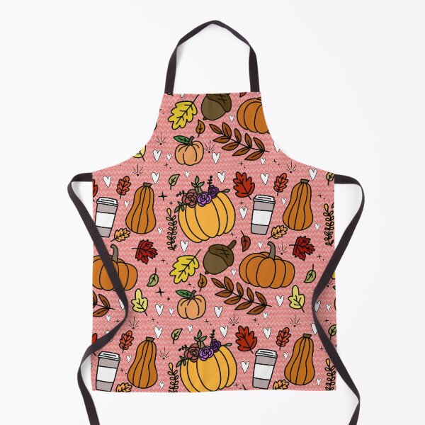 Item preview, Pumpkin Spice & Everything Nice | Cozy Fall Seamless Pattern | Hand-Drawn Autumn Pumpkins, Leaves, and Coffee Design designed and sold by annebmeadows.