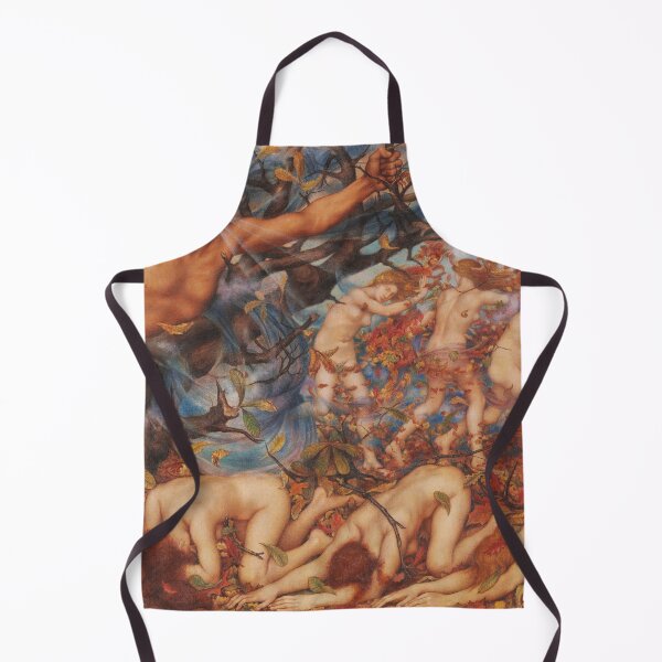 Item preview, Boreas and the Fallen Leaves - Evelyn de Morgan designed and sold by forgottenbeauty.
