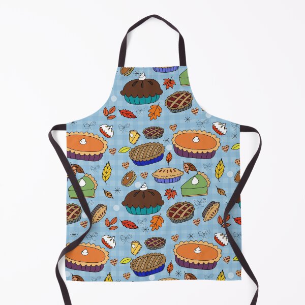 Item preview, Sweet as Pie | Cozy Fall Dessert Seamless Pattern | Hand-Drawn Thanksgiving Pies and Autumn Leaves Design designed and sold by annebmeadows.