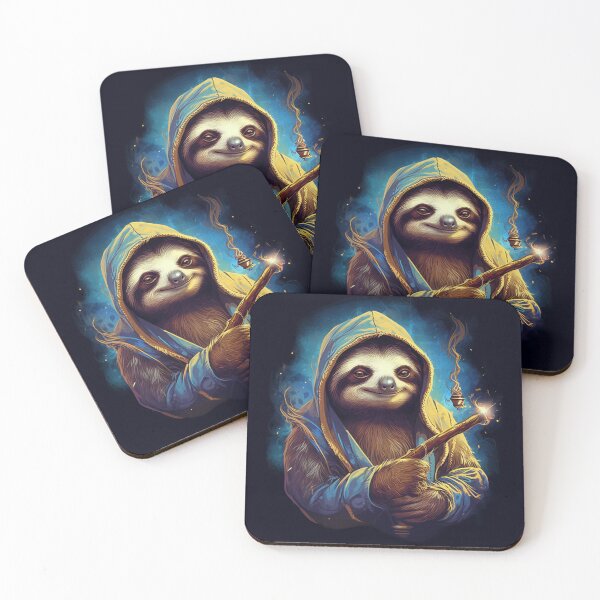 Item preview, Sloth Wizard designed and sold by Solace Sparkles.