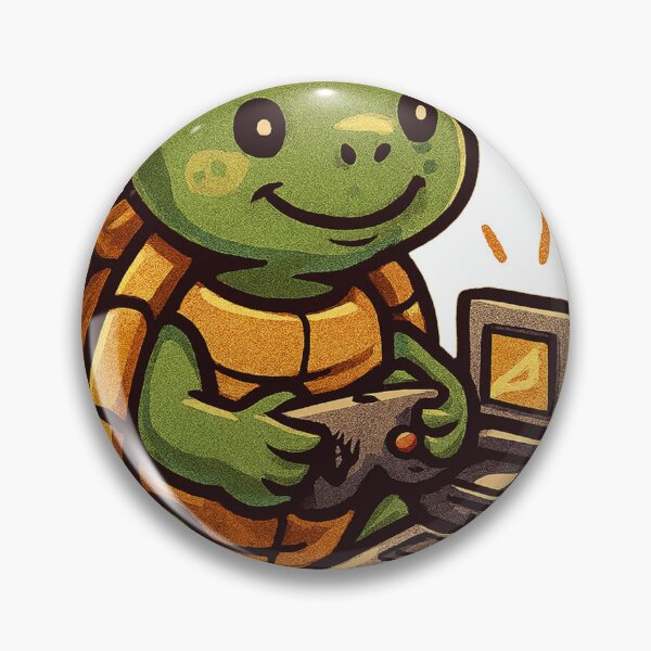 Item preview, Retro Turtle Gamer , Classic Console Design designed and sold by E.D.CH designs..