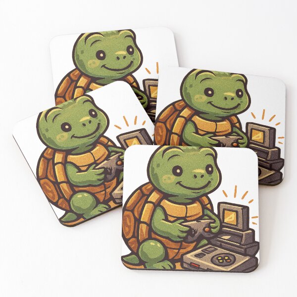 Item preview, Retro Turtle Gamer , Classic Console Design designed and sold by E.D.CH designs..