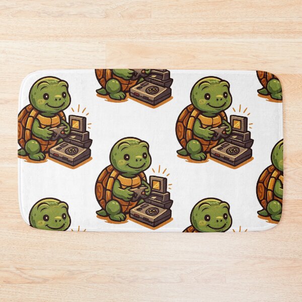 Item preview, Retro Turtle Gamer, Classic Console Design designed and sold by E.D.CH designs..