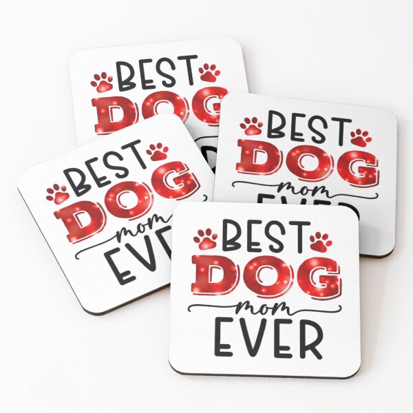Item preview, The best dog mom ever designed and sold by JonysCreativeDesigns.
