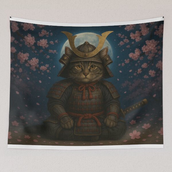 Item preview, “Moonlit Blossom and the Silent Samurai” designed and sold by ポチDX.