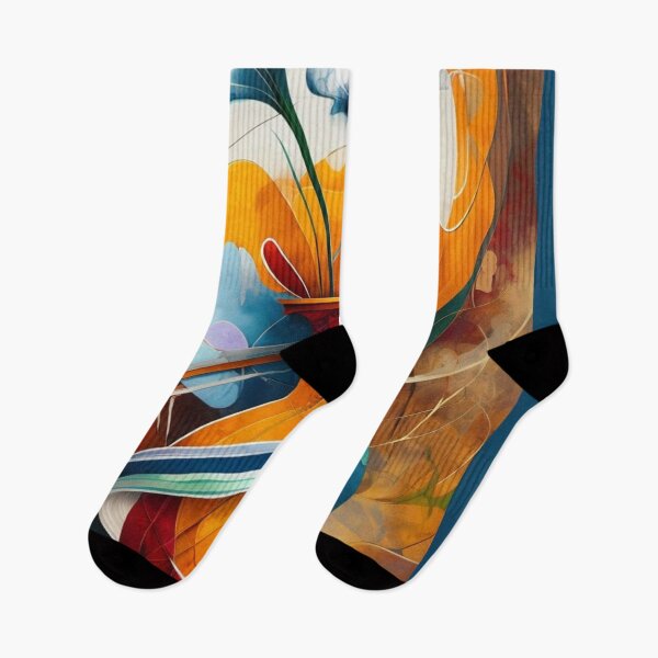 Item preview, Abstract Bloom in Warm Flow designed and sold by Jlbcartgallery.