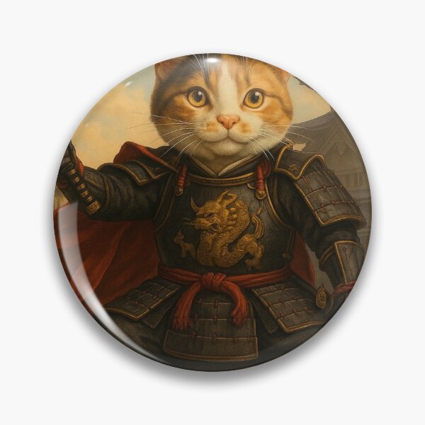 Item preview, “Oda Spirit: The Calico Samurai” designed and sold by ポチDX.