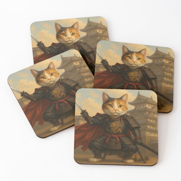 Item preview, “Oda Spirit: The Calico Samurai” designed and sold by ポチDX.