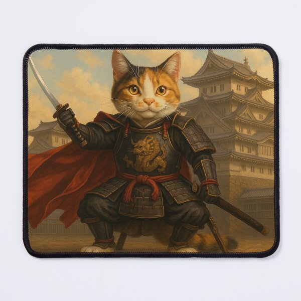 Item preview, “Oda Spirit: The Calico Samurai” designed and sold by ポチDX.