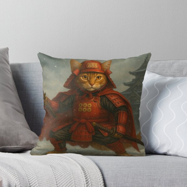 Item preview, “Six Coins of Honor: The Red Samurai Cat” designed and sold by ポチDX.