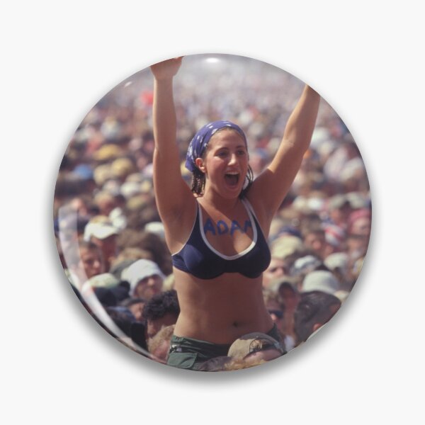 Item preview, A Counting Crows Concert Fan At Woodstock 99 - Photograph designed and sold by ConcertImages.