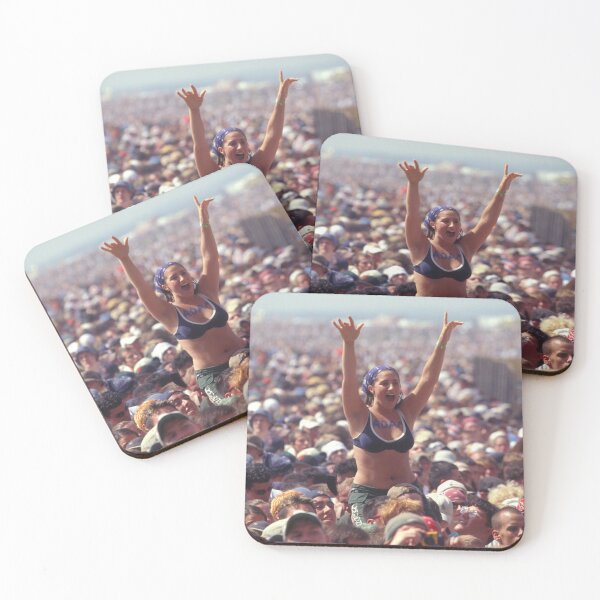 Item preview, A Counting Crows Concert Fan At Woodstock 99 - Photograph designed and sold by ConcertImages.